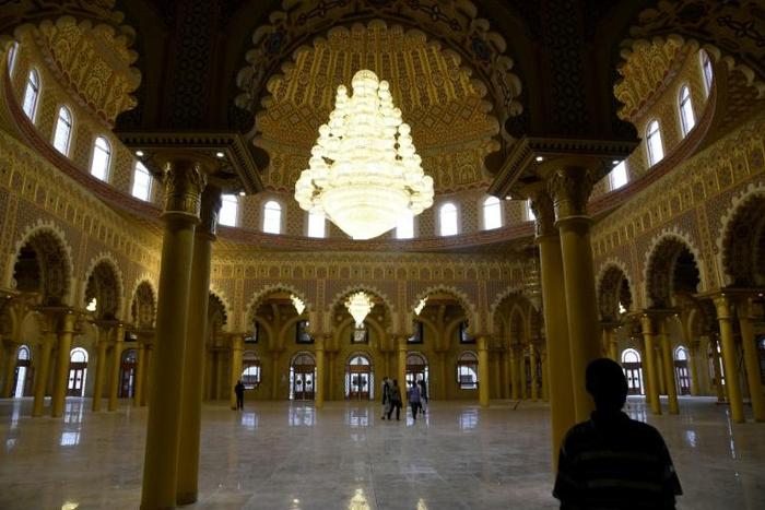 Senegal's government donated the land for the mosque and helped pay for infrastructure work