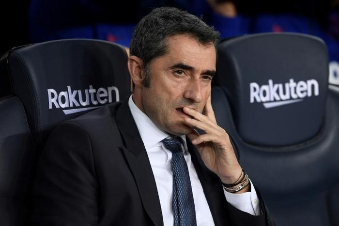 Barcelona coach Ernesto Valverde