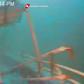 An underwater drone filmed the wreck