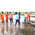 National Malaria Control Programme manager inspects Zoomlion’s mapped mosquito breeding sites