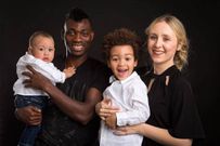 Cute photos of Ghanaian footballers kids
