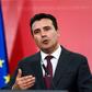 Macedonian Prime Minister Zoran Zaev gives a press conference in Skopje on October 19, 2019.North Macedonia's prime minister on Saturday called for early elections after the European Union failed to open membership talks for his Balkan state, which had...