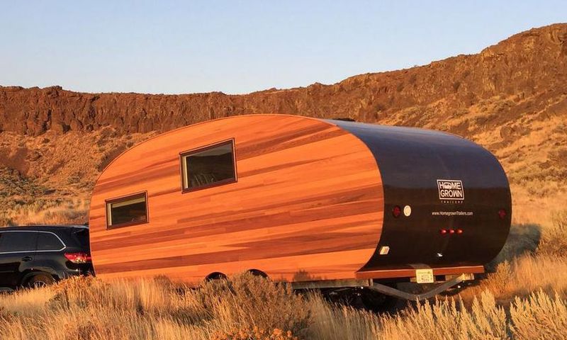 Hit the Road With This Sleek Solar-Powered Trailer