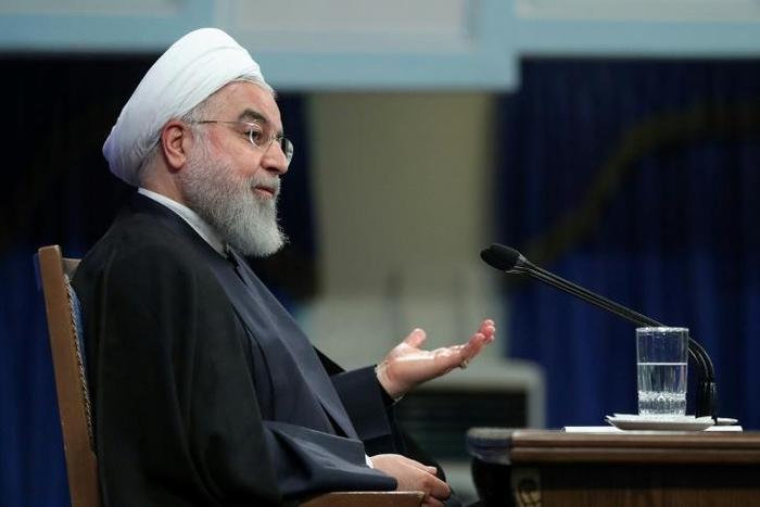 Iran eyes cooperation with Iraq, Arab states; pictured is President Hassan Rouhani on October 14, 2019