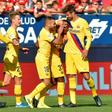 Barcelona teenager Ansu Fati scored his first La Liga goal as Barcelona drew 2-2 at Osasuna
