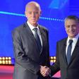 Conservative law professor Kais Saied (L) and business tycoon Nabil Karoui (R) go head-to-head in Tunisia's runoff presidential election