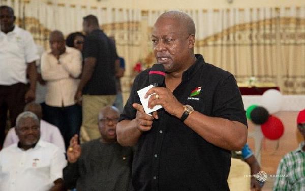 NDC flagbearer John Mahama
