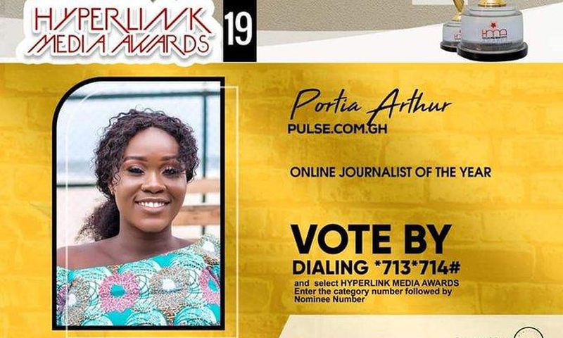 Hyperlink Media Awards 2019: Pulse Ghana’s Portia Arthur nominated for Online Journalist of the Year