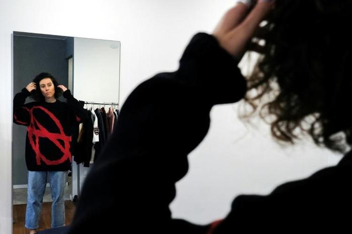 The design label Kultrab is among a number of trendy brands making clothes that signal support for Russia's protest movement