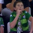 ‘Little boy’ captured smoking at a football stadium turns out to be a 36-year-old man (video)