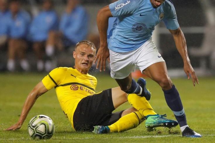 Lukas Nmecha has been at Manchester City since the age of nine, and made his Under-21 debut for Germany on Tuesday