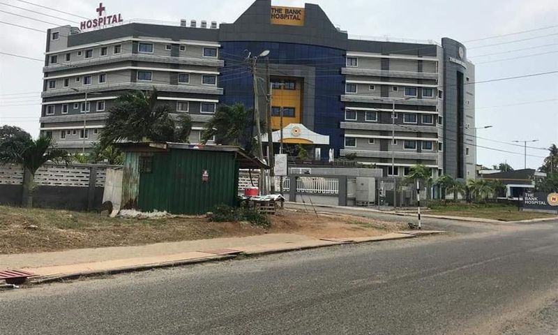 Bank hospital left to rot