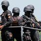 Members of Venezuela's armed forces take part in a military exercise at Garcia Hevia airport in La Fria, Tachira state