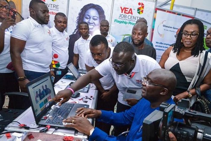Dr Bawumia launches YEA Job Centre