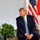Japan's Prime Minister Shinzo Abe (L) and US President Donald Trump , pictured on the sidelines of the G7 summit in Biarritz in August, are set to sign a trade deal on the sidelines of the UN General Assembly meeting in New York