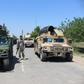 Kunduz has come under frequent attack since 2015. Afghan security forces shown keeping watch during fighting with the Taliban in Kunduz in May 2017