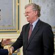 Ukrainian President Volodymyr Zelensky (l) and US National Security Advisor John Bolton who underlined Washington's commitment to Ukraine's 'territorial integrity'