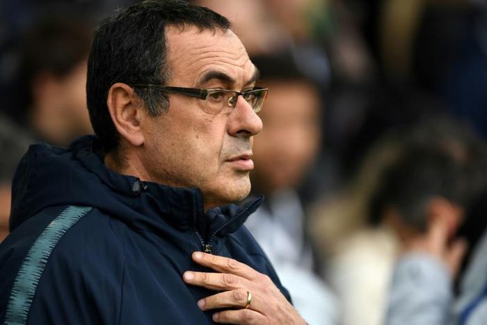 Tough day - Chelsea manager Maurizio Sarri saw his side well-beaten by Everton at Goodison Park