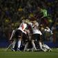 Argentine holders River Plate (players pictured October 22, 2019) will face Brazilian giants Flamengo after Chile confirmed the football showpiece Libertadores will go ahead