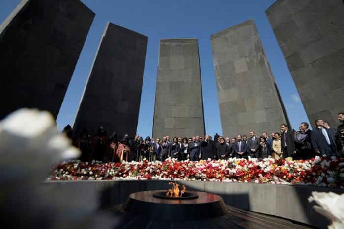The hilltop genocide memorial that dominates Yerevan's skyline draws hundreds of thousands on April 24 each year to mark the anniversary of the start of the tragedy