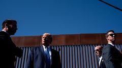 Trump Denies Considering a Border Moat