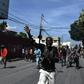 People demonstrate in the Haitian capital Port-au-Prince