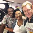 Nana Ama McBrown and Conan O'Brien on McBrown's Kitchen