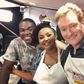 Nana Ama McBrown and Conan O'Brien on McBrown's Kitchen