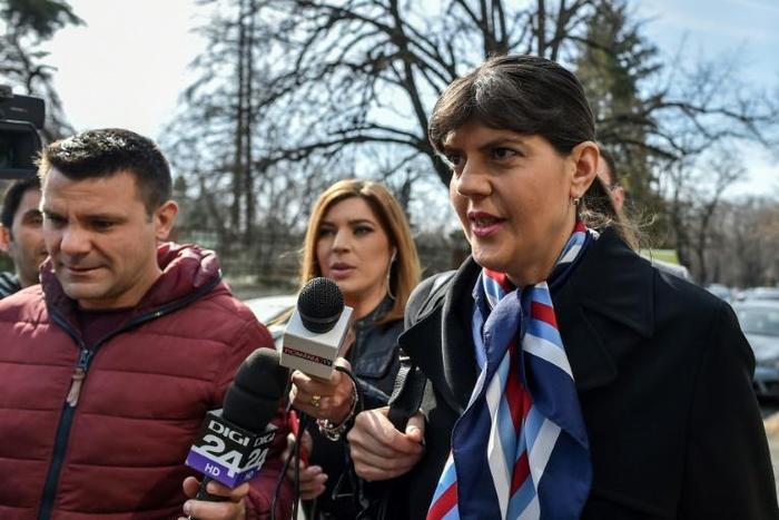 Romanian magistrate Laura Codruta Kovesi headed the National Anti-Corruption Directorate (DNA) from 2013 to 2018 before being controversially removed at the government's behest.