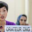 Hong Kong lawmaker and founder of the pro-democracy Civic Party Tanya Chan told the UN the semi-autonomous territory was on the 'verge of a humanitarian crisis'