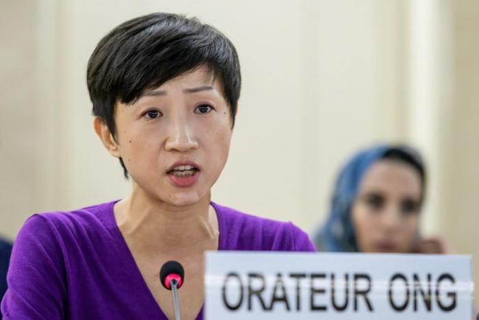 Hong Kong lawmaker and founder of the pro-democracy Civic Party Tanya Chan told the UN the semi-autonomous territory was on the 'verge of a humanitarian crisis'