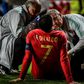 "I'm not worried" said Cristiano Ronaldo after picking up a thigh injury in Portugal's Euro 2020 qualifier draw with Serbia