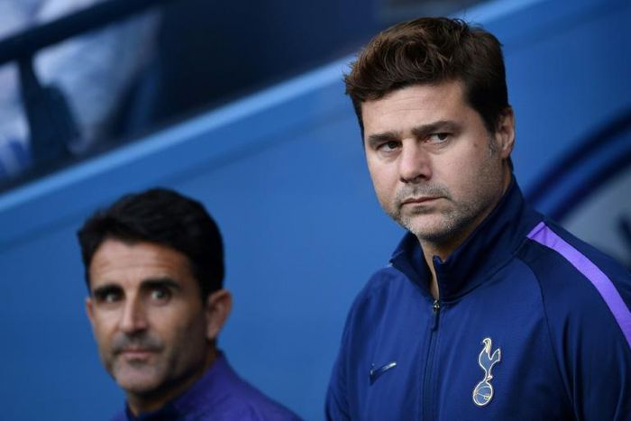 Staying put: Mauricio Pochettino rejected suggestions he could leave Tottenham