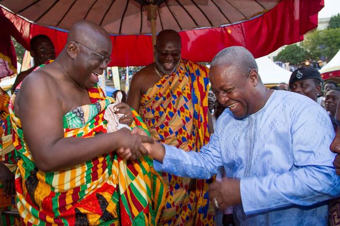 Nana Addo with John Mahama