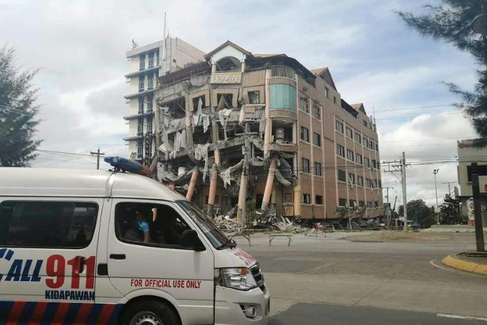 The 6.5 magnitude quake hit the island of Mindanao