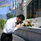 An official from the Japanese consulate was among diplomatic representatives and grieving families who paid respects and laid flowers at a memorial for victims of the 2002 Bali bombings, on the 17th anniversary of the attacks