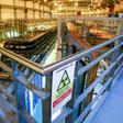 The synchrotron experimental area at the Diamond Light Source in Didcot, west of London, which will be used to help decipher Roman-era scrolls carbonised by the eruption of Moutn Vesusvius nearly 2,000 years ago