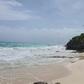 Residents of Bermuda prepared for the arrival of Hurricane Humberto -- seen here is Grape Bay Beach in Paget, not far from the capital Hamilton