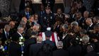 At Cummings Funeral, Bill and Hillary Clinton Urge Defense of Democracy