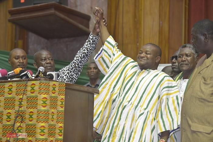 Hassan Ayariga, leader of APC
