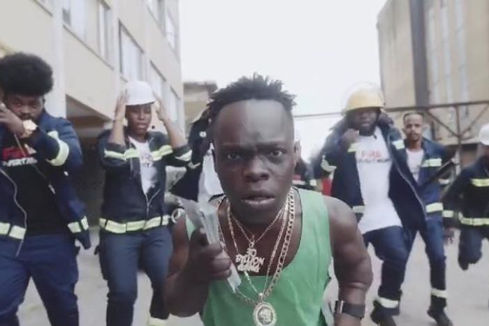 Shatta Bandle featured in a new music video by Rudeboy of P Square fame