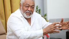 Former President Jerry John Rawlings