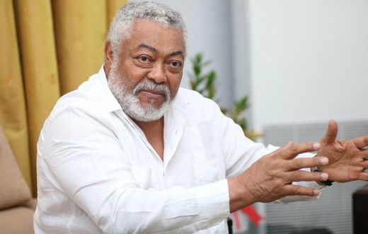Former President Jerry John Rawlings