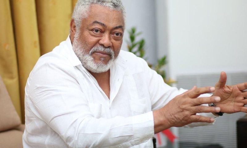 Former President Jerry John Rawlings