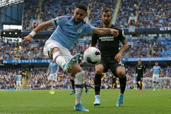 Manchester City winger Riyad Mahrez has made a bright start to the season