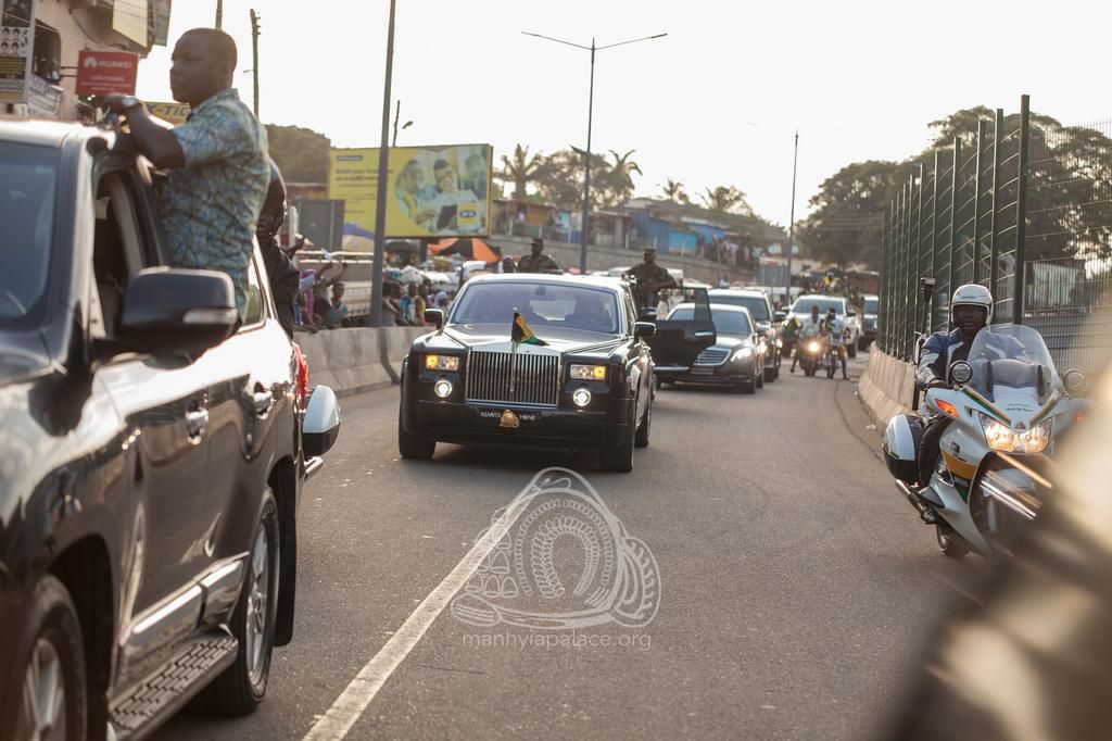 Check out Otumfuo's GHc 1.2m Rolls Royce Phantom