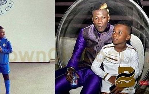 Asamoah Gyan's son wins first trophy with UK-based team