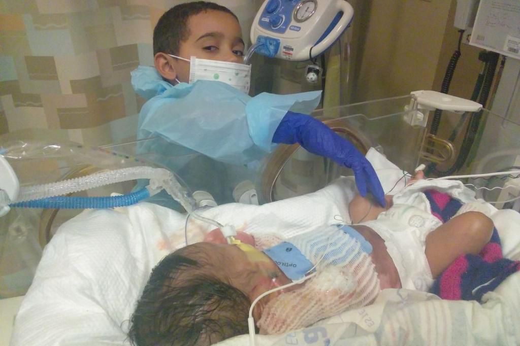 Jabari and his brother.