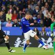 Leicester striker Jamie Vardy inspired the rout of hapless Newcastle