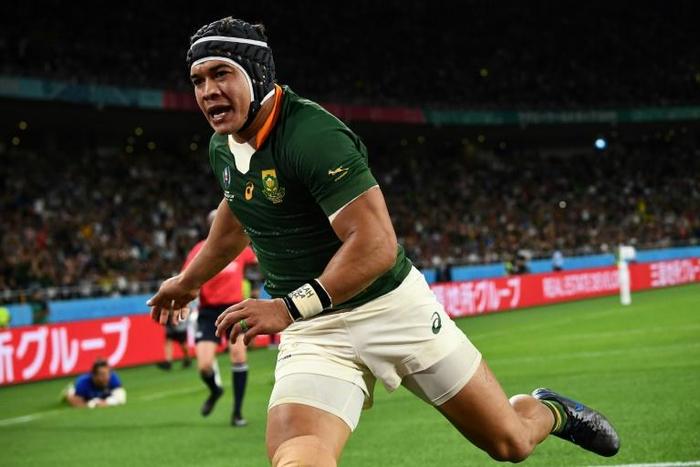 South Africa wing Cheslin Kolbe was named in a full-strength side